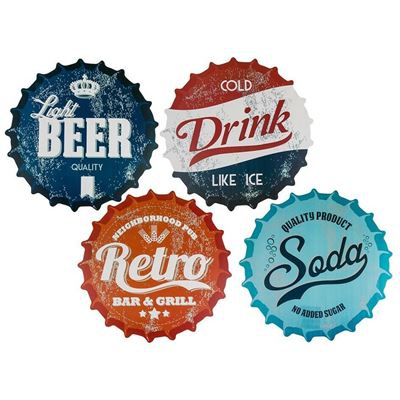 Salvamanteles Retro Vintage Polipropileno, 38cm