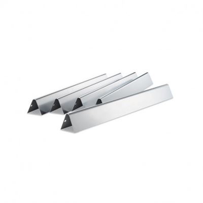 Lote de 5 barras Flavorizer de acero inoxidable para Genesis serie 300 2007-2011 Weber - 7540