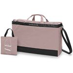 Bolsa de viaje plegable Moleskine rosa pastel características