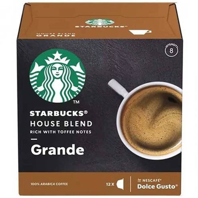 12 cápsulas Starbucks House Blend Medium