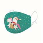 Mascarilla infantil Legami lavable navidad Magic unicorn características
