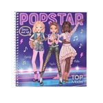 Cuaderno con calcomanías TOPMo del Dress me POPSTAR