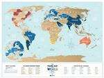 Mapamundi para rascar 1dea.me Viaje vacaciones por el mundo 60 x 80
