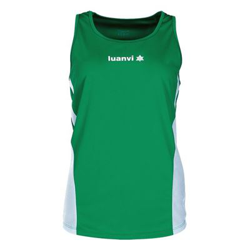 Camiseta de Tirantes Luanvi Race Verde Talla: XL precio