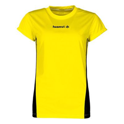 Camiseta de Manga Corta Luanvi Race Amarillo Talla: L características