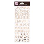 Stickers Scarp abecedario mayúsculas rosa precio