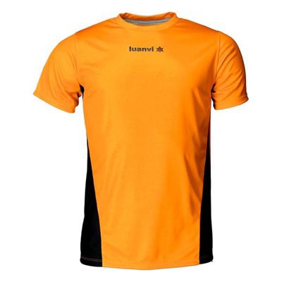 Camiseta de Manga Corta Luanvi Race Naranja Talla: XXS