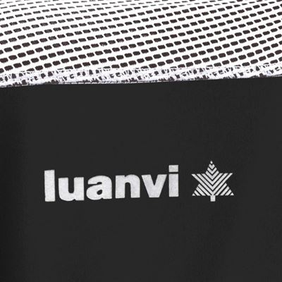 Camiseta de Manga Corta Luanvi Nocaut Plus Negro Talla: 3XS