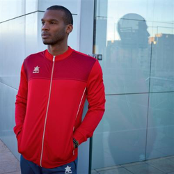 Chaqueta Deportiva Luanvi Apolo Rojo Talla: 3XS precio