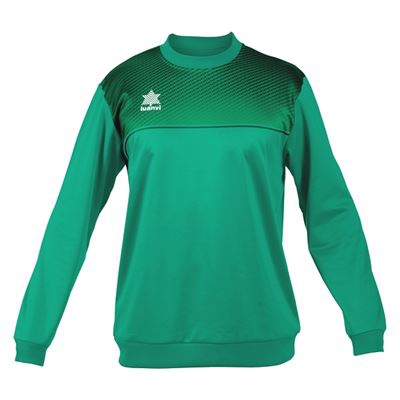 Sudadera sin Capucha Luanvi Apolo Verde Talla: 3XL