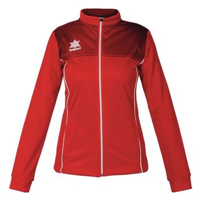 Chaqueta Deportiva Luanvi Apolo Rojo Acetato Talla: L