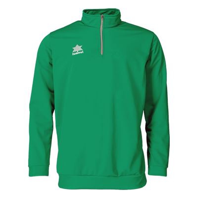 Sudadera sin Capucha Luanvi Pol Verde Talla: 3XL