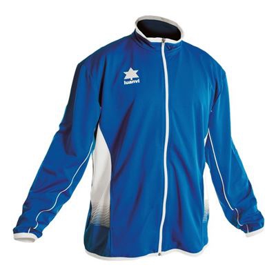Chaqueta Deportiva Luanvi Quebec Azul Acetato Talla: XXL