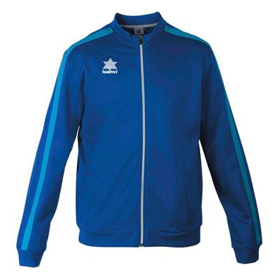 Chaqueta Deportiva Luanvi Gama Azul Acetato Talla: S