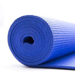 Esterilla de Yoga de PVC, 5mm de Grosor, Antideslizante y Duradera, Colchoneta para Gimnasia Pilates Fitness, Tamaño 173 x 610 cm, Azul características