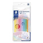 Caja de 12 lápices Staedtler color pastel - varios modelos