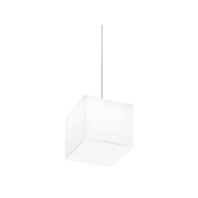 Lámpara de Suspensión Homemania PANZERI Kubik Blanco Gris 14x14x14 cm
