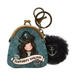Monedero llavero Gorjuss Black pearl pompón características
