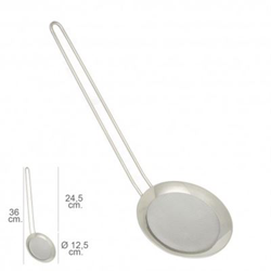 Espumadera Malla Acero inoxidable Ø 12,5 cm. Con Mango 24,5 cm. en oferta