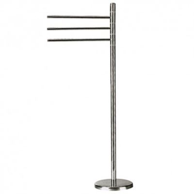 Toallero Maurer Suelo Inoxidable 3 Barras Giratorias.