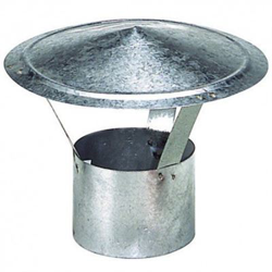 Sombrero Galvanizado Para Estufa de 150 mm. en oferta