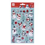 Pegatinas Apli Navidad muñeco de nieve en oferta