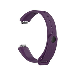 Pulsera de Silicona para Fitbit Inspire / Inspire HR, Violeta oscuro características