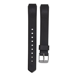 Pulsera de Silicona suave para Fitbit Alta / Alta HR (L), Negro características