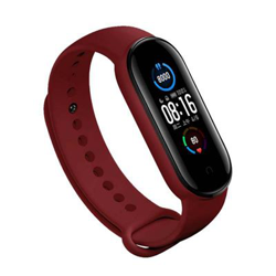 Recambio pulsera Blutech Xiaomi Mi Band 5 de Siliciona Rojo Oscuro características