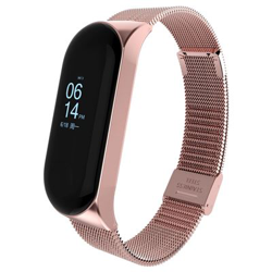 Recambio pulsera Blutech Metal compatible con Xiaomi Mi Band 3 / 4 Color Rosa en oferta