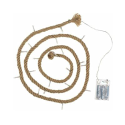 Cuerda Estilo Marinero de Luces LED, 20 Leds de Luz Blanca Cálida, 2m precio