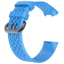 Pulsera de Silicona para Fitbit Charge 3 (6.5-9inch), Azul características