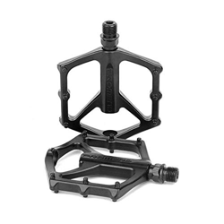 PLATT Pedales para Bicicletas,Pedales de Plataforma para Bici MTB/BMX/Bicicleta de Carretera, Pedal de Aluminio DU 9/16" precio