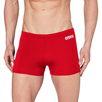 Arena M Solid Short Shorts, Hombre, Red/White, 85