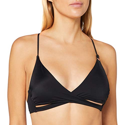 O'NEILL PW Baay Mix Bikini Top Bikini Top para Mujer, Mujer, Black out, 36