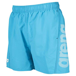 ARENA Bóxer Hombre Fundamentals Logo, Turquoise-White-Black, M en oferta