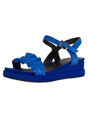 Tamaris 1-1-28205-24, Sandalia con Pulsera Mujer, Azul (Royal 838), 37 EU