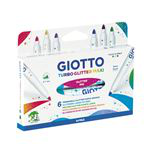 Set de 6 rotuladores Giotto Turbo Glitter Maxi precio