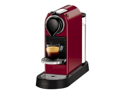 Cafetera Nespresso Krups Citiz Flow Rojo