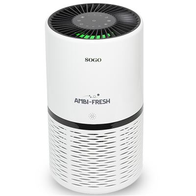 Purificador de Aire HEPA, 3 Capas Filtro Carbón Activo y H13 Filtro HEPA, 4320h