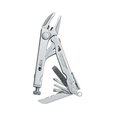 Navaja Multiusos Crunch Funda Piel, Leatherman