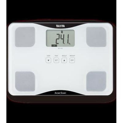 Báscula de vidrio ultrafina Tanita BC718WH36 - Blanco