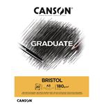 Bloc A5 Canson Graduate Bristol extraliso