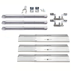 Denmay - Kit de reparación de repuesto para Charbroil 463420509, 463460708, 463460710 Barbacoa a gas, quemadores de acero inoxidable, tubo cruzado de  características