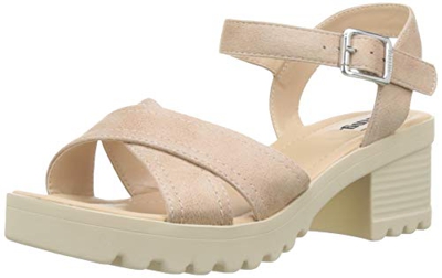 MTNG Collection 57968, Sandalia con Pulsera para Mujer, Beige (Karma Nude C44309), 37 EU