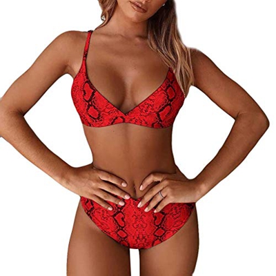 Bikinis Mujer 2019 Brasileños SHOBDW Bañadores de Mujer Dos Piezas Conjunto de Bikini Push Up Sexy Tangas Mujer Cintura Alta Traje de Baño Mujer Serpi