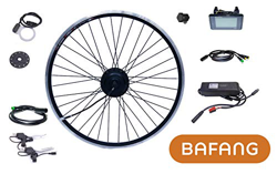 Bafang Kit de conversión para bicicleta eléctrica de 26 pulgadas, 250 W, 36 V, rueda delantera con radios, kit IP65 C961 G020, motor de buje BF-FWD-25 en oferta