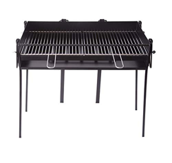 FERRETERIA LEPANTO Lepantogarden Barbacoa Carbon Rectangular Chapa 80x40 con Patas y Parrillas precio