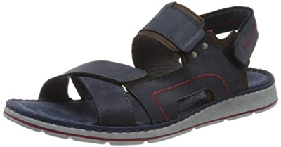 Rohde Brunello, Sandalia con Pulsera Hombre, Azul (Ocean 56), 45 EU