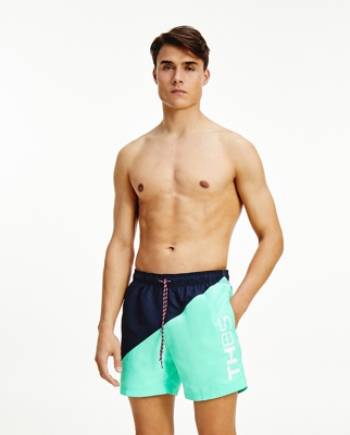Tommy Jeans - Bañador Bermuda De Hombre Bicolor